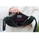 Bobby Corduroy Bottle Green Half Moon Crescent Bag